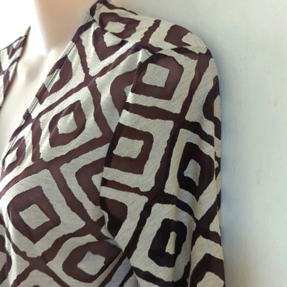 Chico's Travelers Collection Diamond Ginger Jacket S - Picture 7 of 15